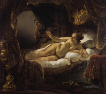  Rembrandt Pintura - Dánae Rembrandt